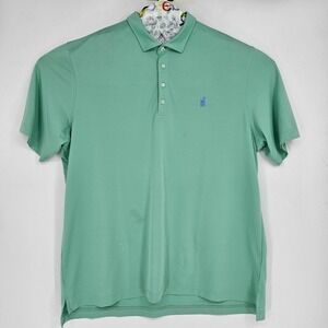 Johnnie‎ O Polo Shirt Mens 2XL Performance Hangin Out Green Lightweight